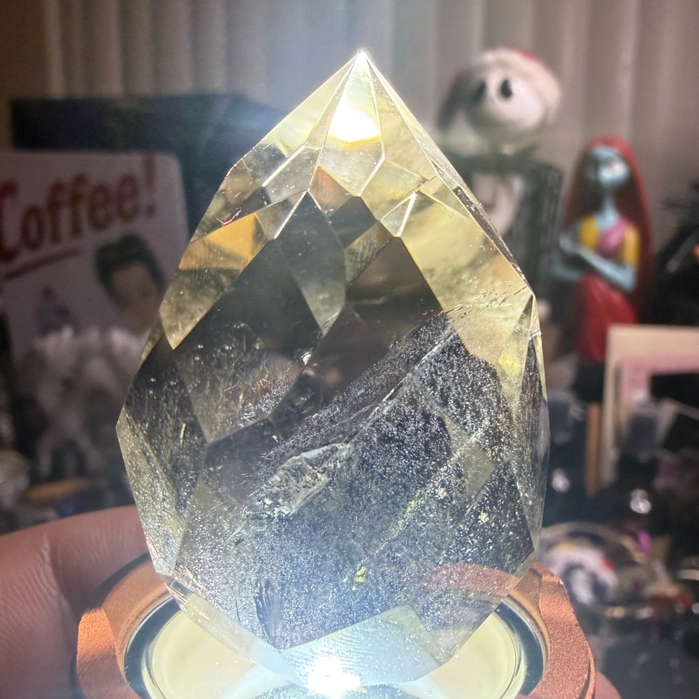 Faceted Smokey Citrine # 1 - Picture 4 of 6